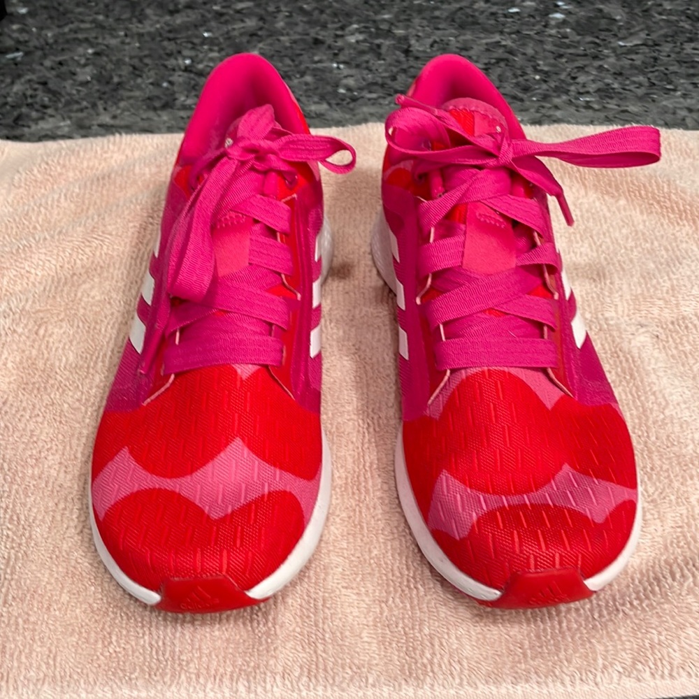 Like new Adidas x Marimekko running shoes